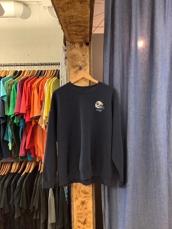 Vintage Other - Vintage Tennessee Titans navy Crewneck